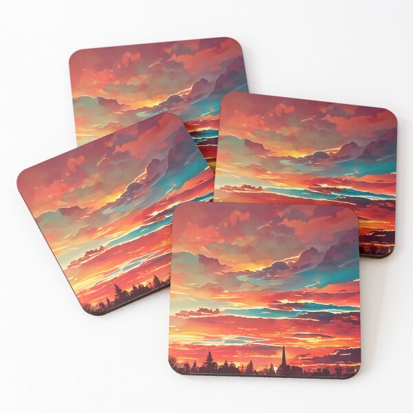 Item preview, Red & Blue Sky designed and sold by ART-SHAK.