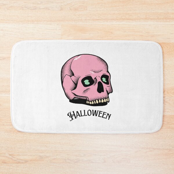 Item preview, Halloween Pink Skull Gothic Lettering Scary Design designed and sold by WBP Mart.