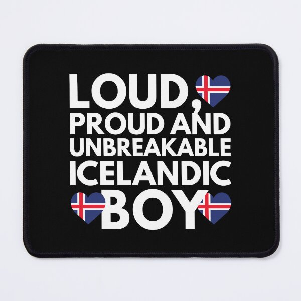 Item preview, I am Icelandic Boy Loud, Proud and Unbreakable designed and sold by HelloFromAja.