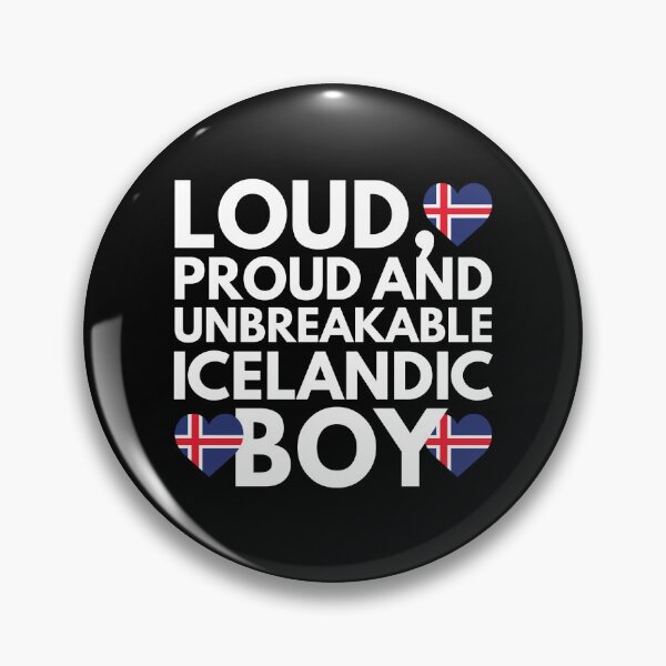Item preview, I am Icelandic Boy Loud, Proud and Unbreakable designed and sold by HelloFromAja.