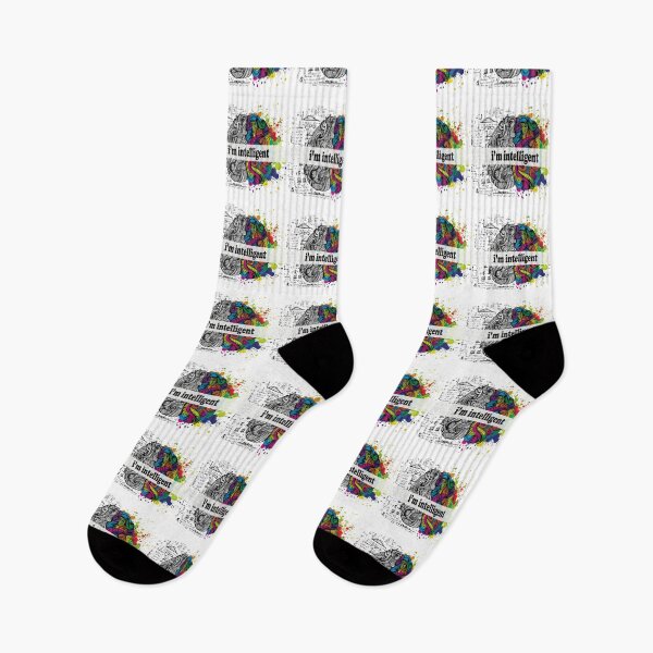 Item preview, i'm intelligent -unique design- brain designed and sold by karima-eldeeb.