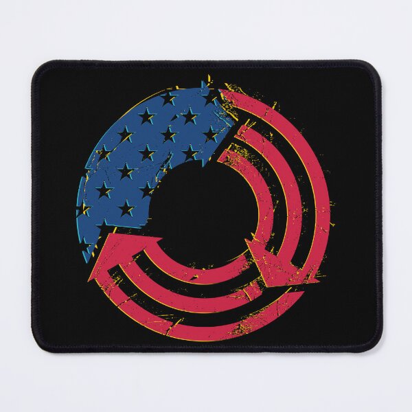 Item preview, UAS American flag Recycling designed and sold by etraveler.