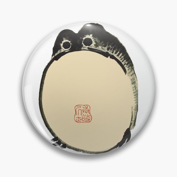 Item preview, Matsumoto Hoji Grumpy frog toad designed and sold by goatboyjr.