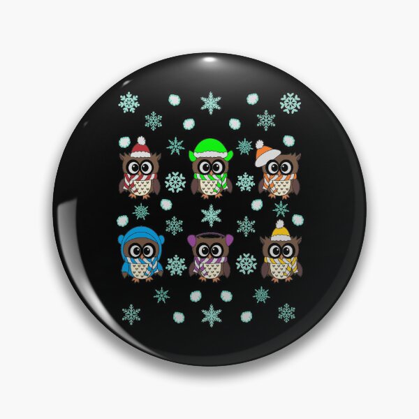 Item preview, Snowy Winter Owls designed and sold by GL Digital Artwork .