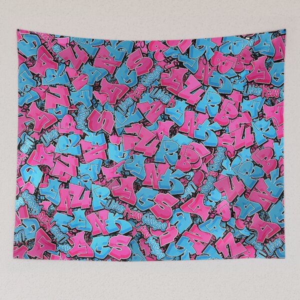 Item preview, Urban Kaos - Graffiti - GraffStacks - Pink designed and sold by urbankaos.