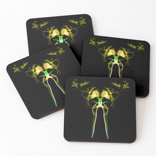 Item preview, Unique and organic Smoke Art Abstract design A bunny puking? designed and sold by AvonPerception.