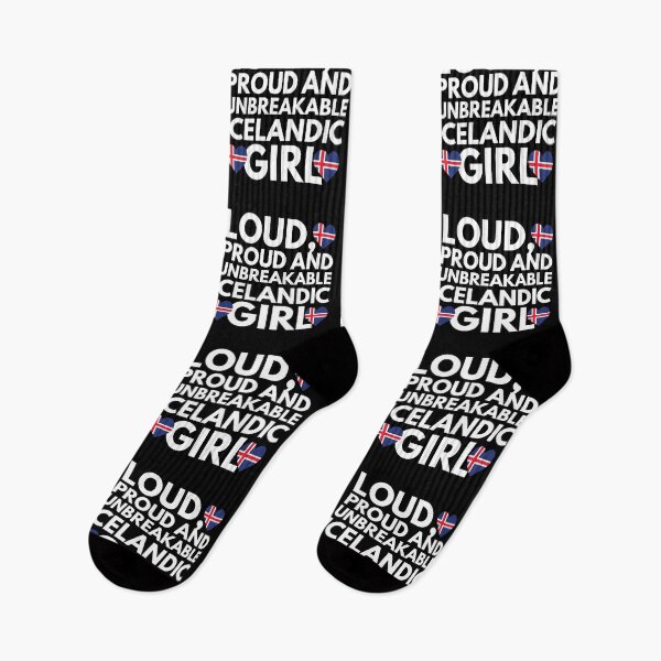 Item preview, Loud, Proud and Unbreakable Icelandic Girl from Iceland designed and sold by HelloFromAja.