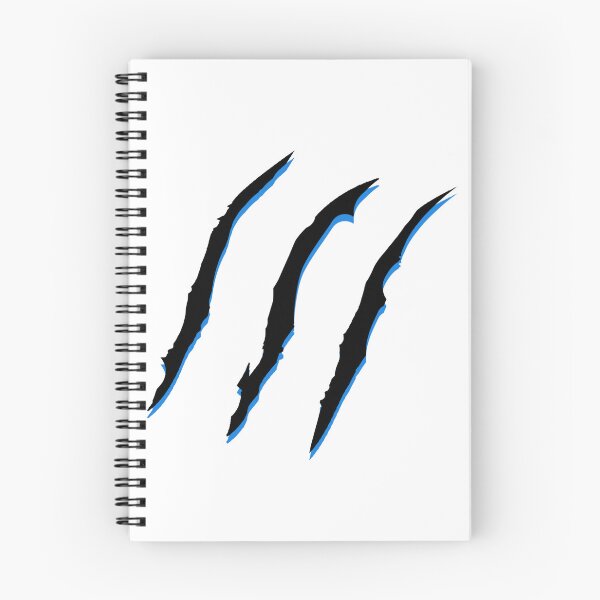 Item preview, Claws scratches blue designed and sold by AmonRa16.