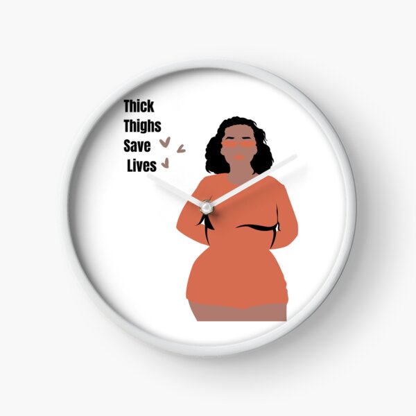  Thick Thighs, Save Lives: Curvy Girls Blank Sketchbook