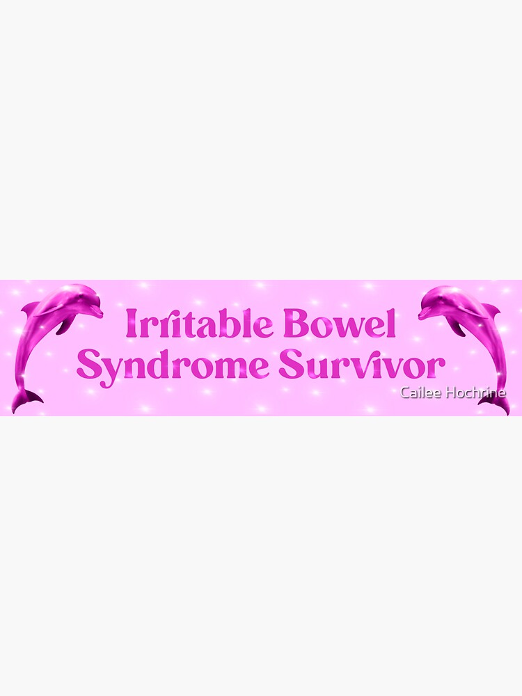 "Irritable Bowel Syndrome Survivor" Sticker for Sale by caileeh Redbubble