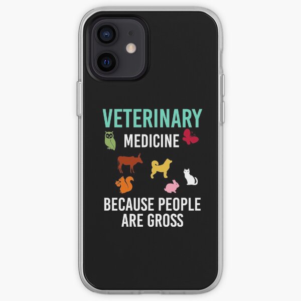 MEDICINA VETERINARIA Funda blanda para iPhone
