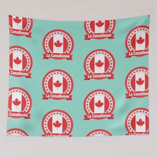 Item preview, La Canadienne - French Canadian Girl designed and sold by catchyology.