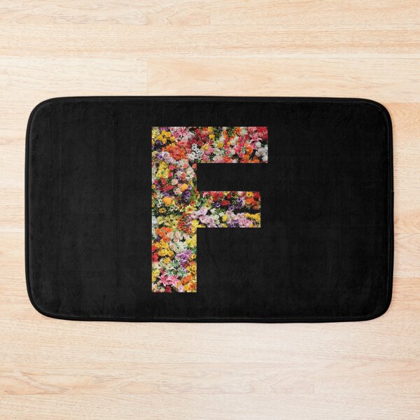 Item preview, Letter F initial flowers designed and sold by oli-ml.