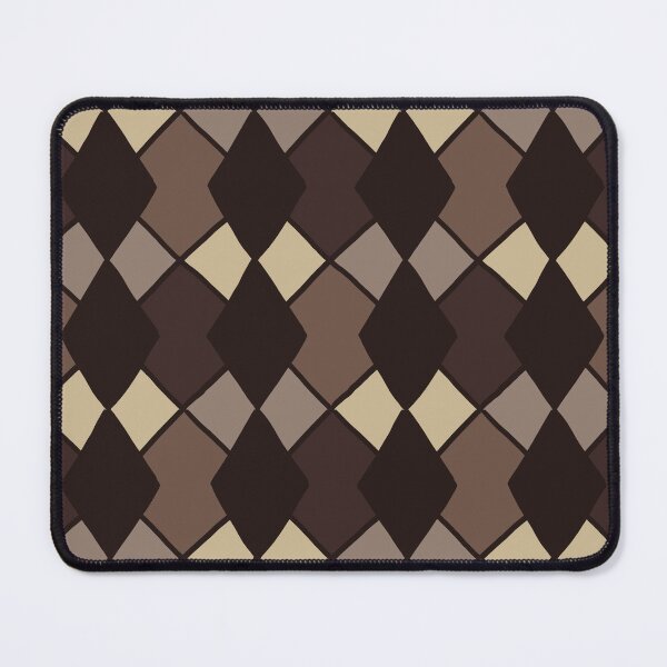 Item preview, Warm Toned Brown Geometric Pattern designed and sold by PinniPetal.