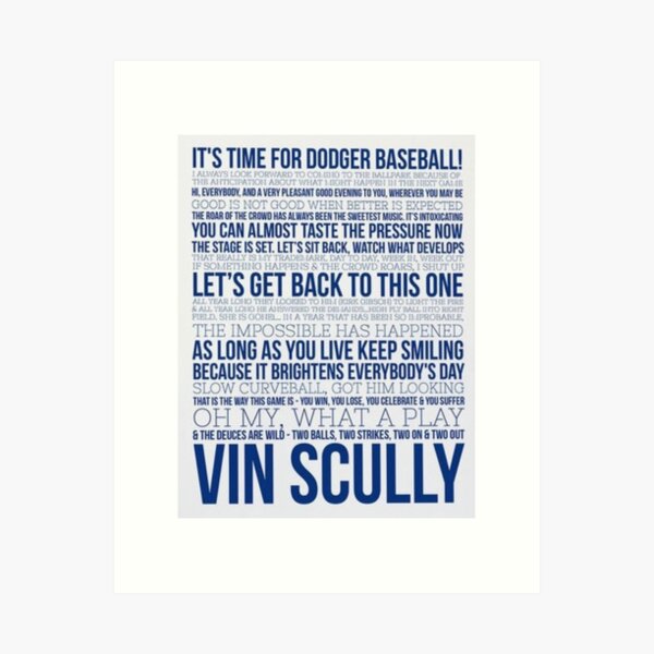 Vin Scully Microphone T Shirt - 10% Off - FavorMerch
