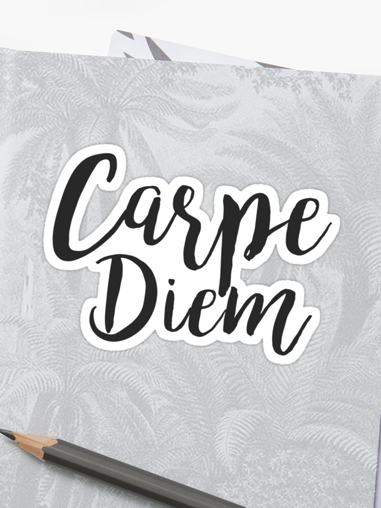 carpe diem means