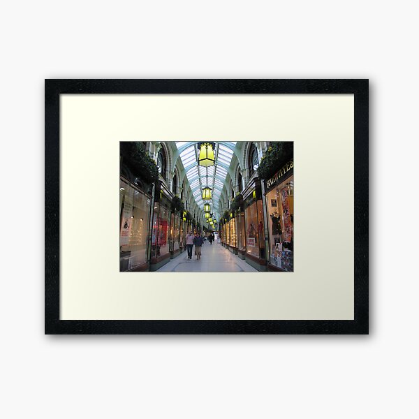 Royal Arcade, Norwich Framed Art Print