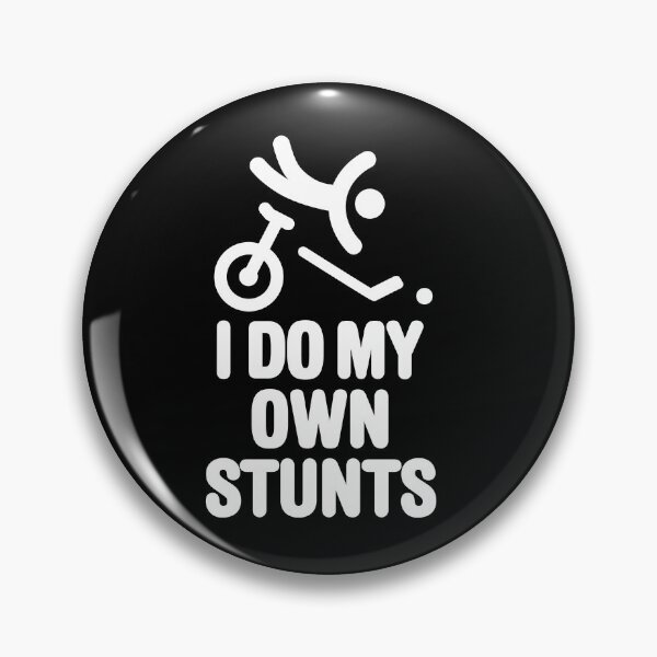Item preview, I do my own stunts unicycle hockey unicycling designed and sold by LaundryFactory.