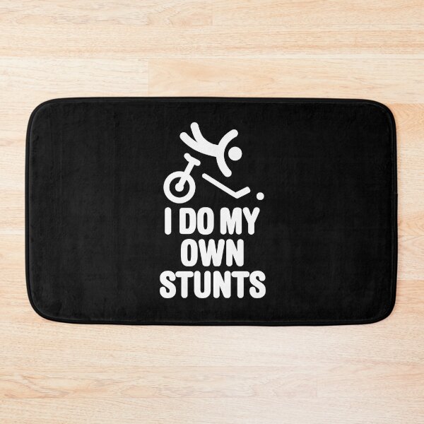 Item preview, I do my own stunts unicycle hockey unicycling designed and sold by LaundryFactory.