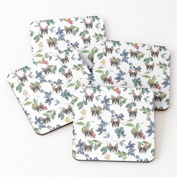 Item preview, Floral Frenchie.  designed and sold by Doggymadness.
