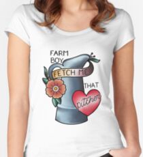 Farm Boy Fitted Scoop T-Shirt