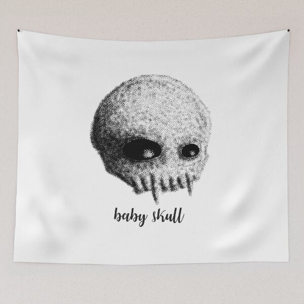 Item preview, baby skull designed and sold by defeale.