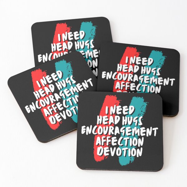 Item preview, I Need Head Hugs Encouragement Affection Devotion designed and sold by Pixelish.