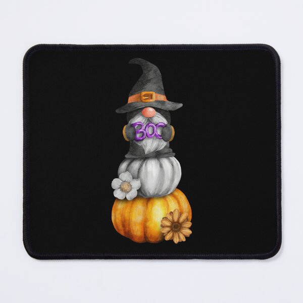 Item preview, BOO Cute Halloween Gnome on Top of Pumpkins designed and sold by Trinket-Trickster.
