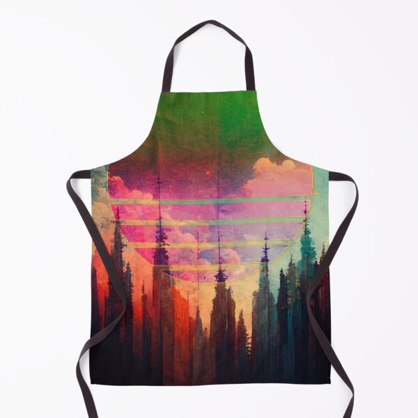 Item preview, Retrofuturistic Sunset designed and sold by Art Dila Studio.