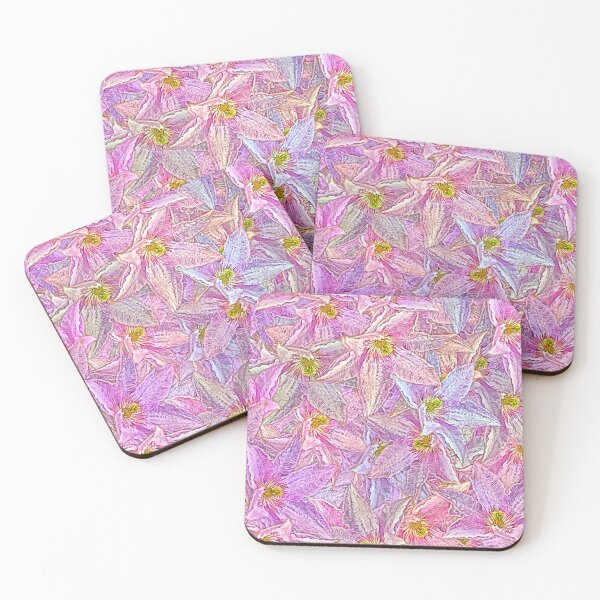 Item preview, Star flowers vintage look - floral designed and sold by MarionsArt.