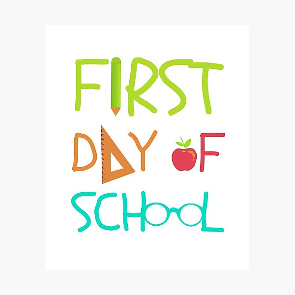 Item preview, Copy of first day of school designed and sold by hhviraldesigns.