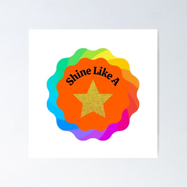 Item preview, Shine Like A Star The Best Teacher Orange Design designed and sold by BestTeacher.