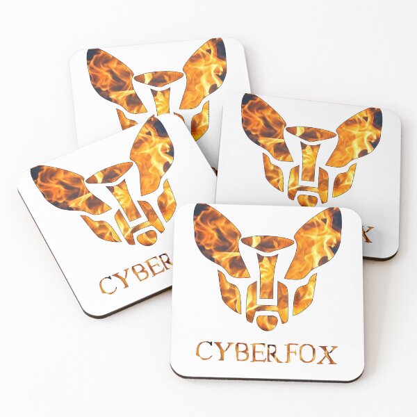 Item preview,   CyberFox - the fiery cyber fox with raised ears designed and sold by Kminos.