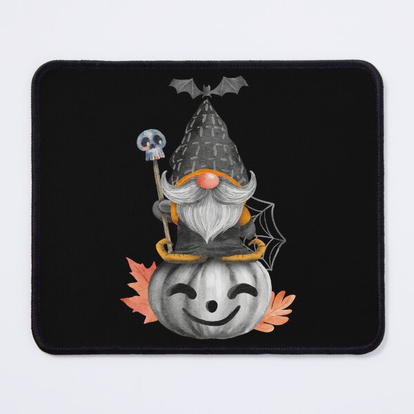 Item preview, Cute Halloween Witchy Gnome on Top of a Pumpkin designed and sold by Trinket-Trickster.