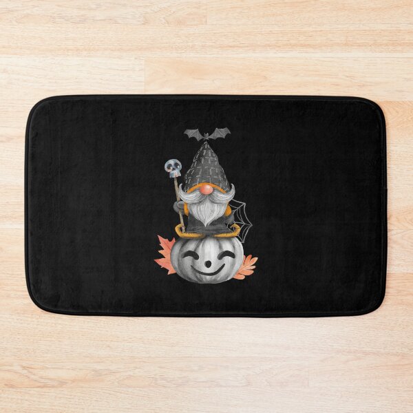 Item preview, Cute Halloween Witchy Gnome on Top of a Pumpkin designed and sold by Trinket-Trickster.
