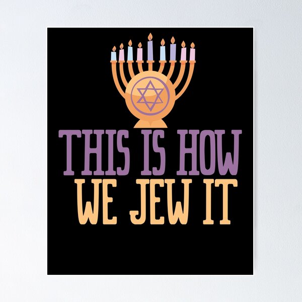 Item preview, This Is How We Jew It Chanukah Hanukkah Proud Jewish Gear designed and sold by DynamicDesign.