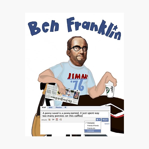 Item preview, ¿Y si Ben Franklin fuera uno de nosotros? designed and sold by Coco S.