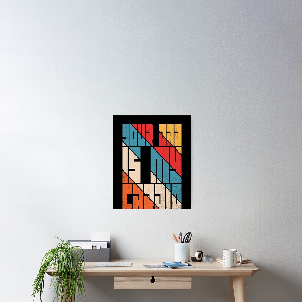 Vista previa del artículo con la obra «Póster», diseñado y vendido por DynamicDesign.