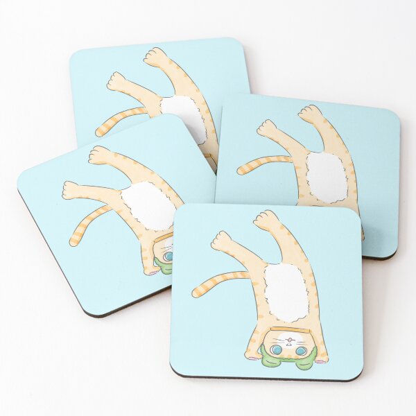 Item preview, A cat stand on two legs wearing a frog hat designed and sold by mltomi.