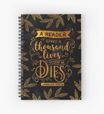 Thousand Lives Spiral Notebook
