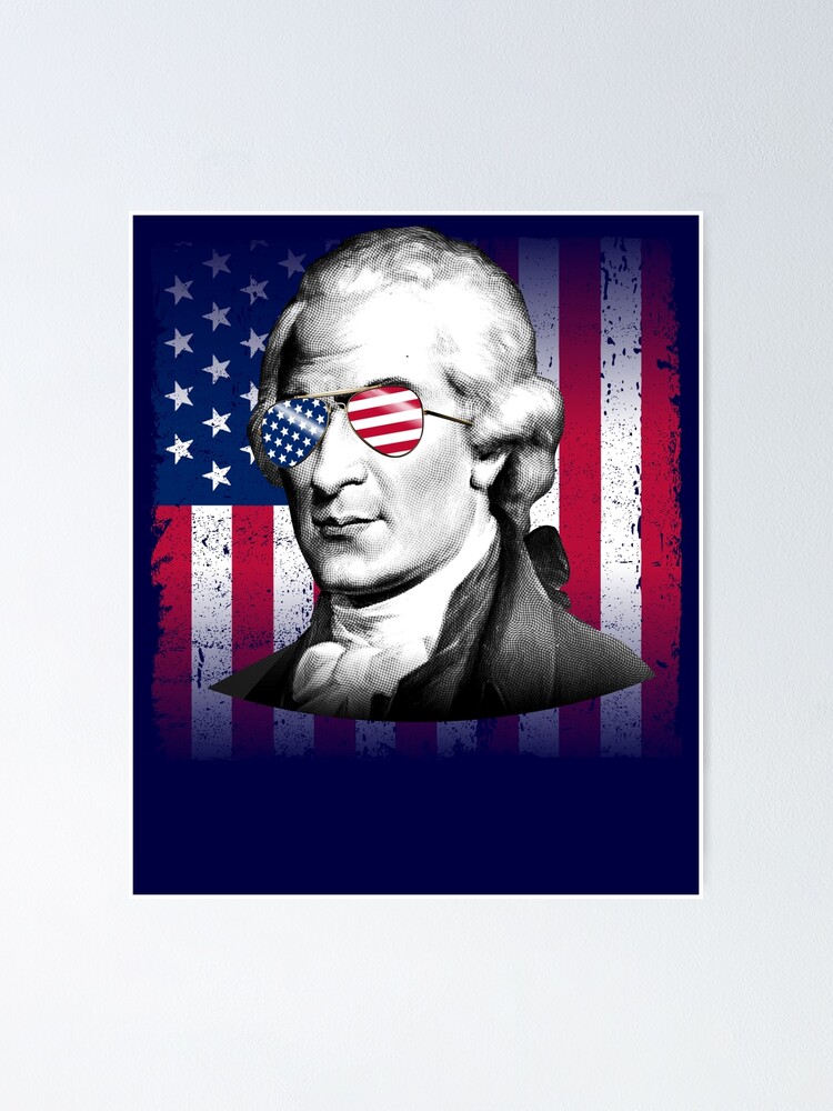 Thumbnail 1 von 3, Poster, Aaron Burr USA Flag Patriotic American Flag 4th of July Gear designt und verkauft von DynamicDesign.