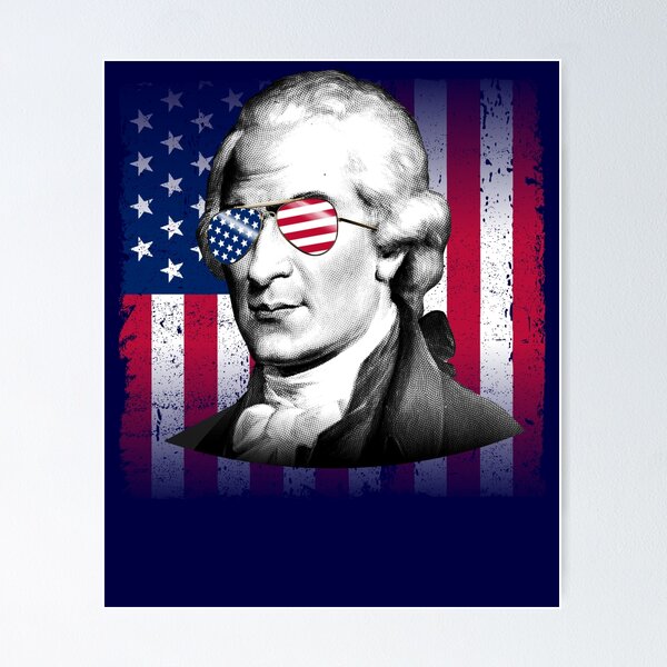 Item preview, Aaron Burr USA Flag Patriotic American Flag 4th of July Gear designed and sold by DynamicDesign.
