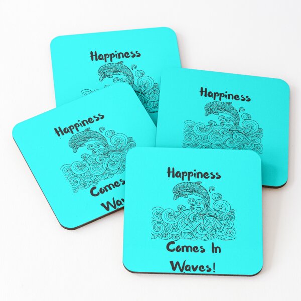 Item preview, Happiness Comes In Waves! designed and sold by LifeLongTees ..