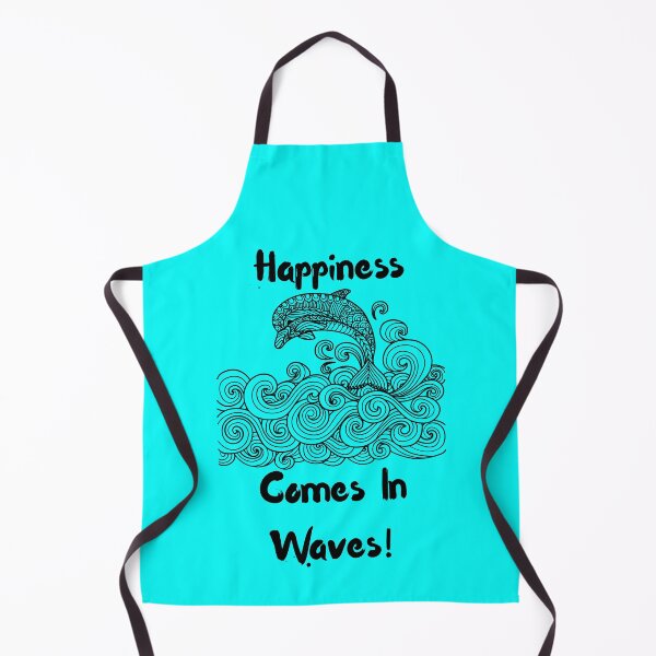 Item preview, Happiness Comes In Waves! designed and sold by LifeLongTees ..