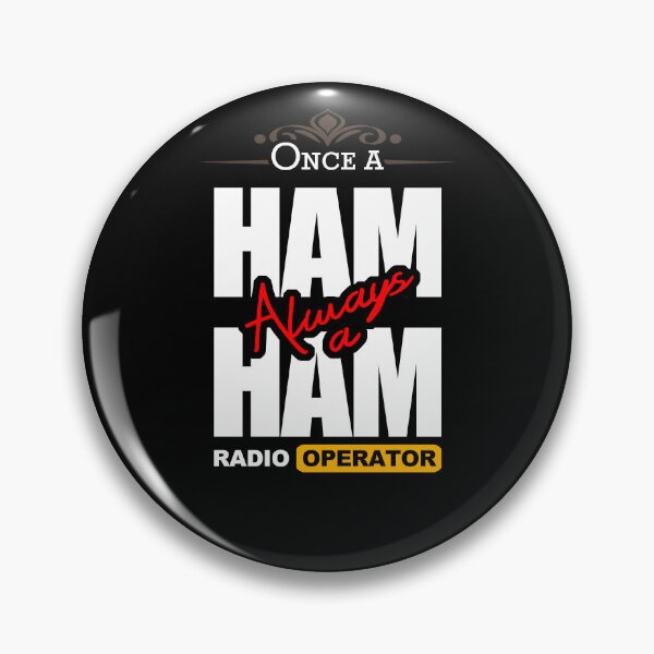 Item preview, Once A Ham, Always A Ham Radio Operator designed and sold by Tatzki-Design.