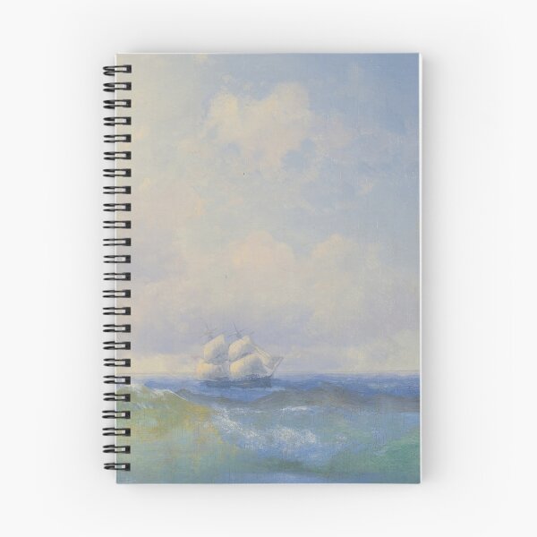 Item preview, Barco en el mar - Ivan Konstantinovich Aivazovsky designed and sold by TeeARTHY.