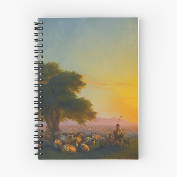 Item preview, Shepherds with a flock of sheep   - Ivan Konstantinovich Aivazovsky  designed and sold by TeeARTHY.