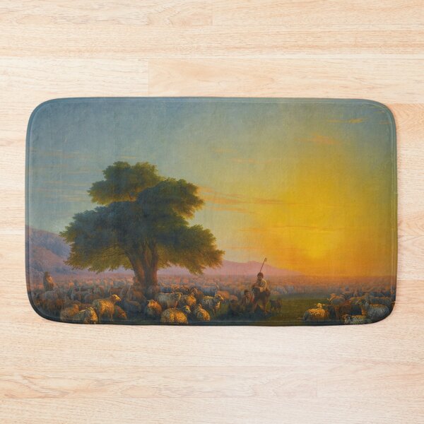Item preview, Shepherds with a flock of sheep   - Ivan Konstantinovich Aivazovsky  designed and sold by TeeARTHY.