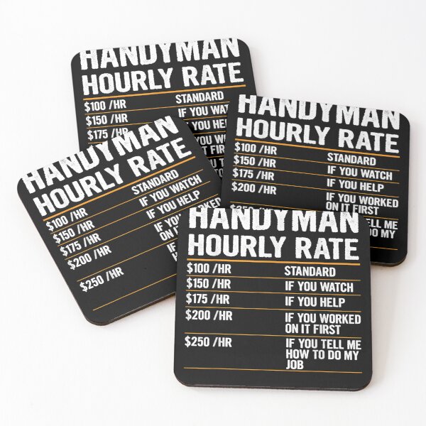 Item preview, Labor Rates Handyman Hourly Rate Outfit For Handyman  designed and sold by u8ritaae.