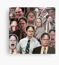 Dwight Schrute - The Office Metal Print